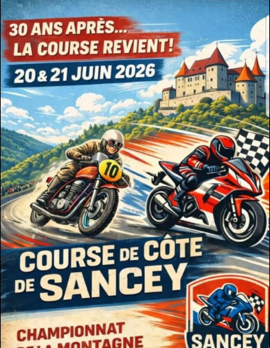 30 ans après la course revient - Course de Côte de Sancey 2026